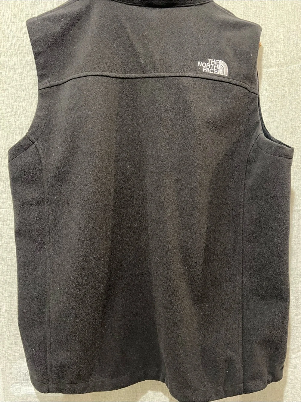 The North Face Black WindWall Fleece Vest - Full Zip, Men's Large